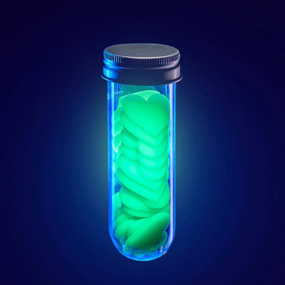 4m glow-in-the-dark hartjes | 5606311 | 2