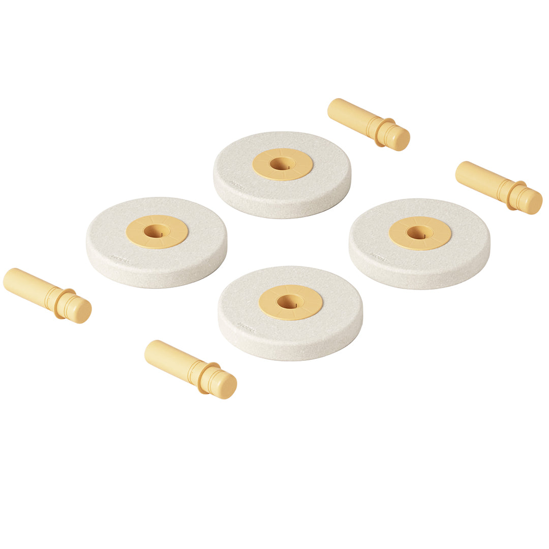 modu wielen - sand grey - 4st | M-WNP-4XF-SG-HY | 