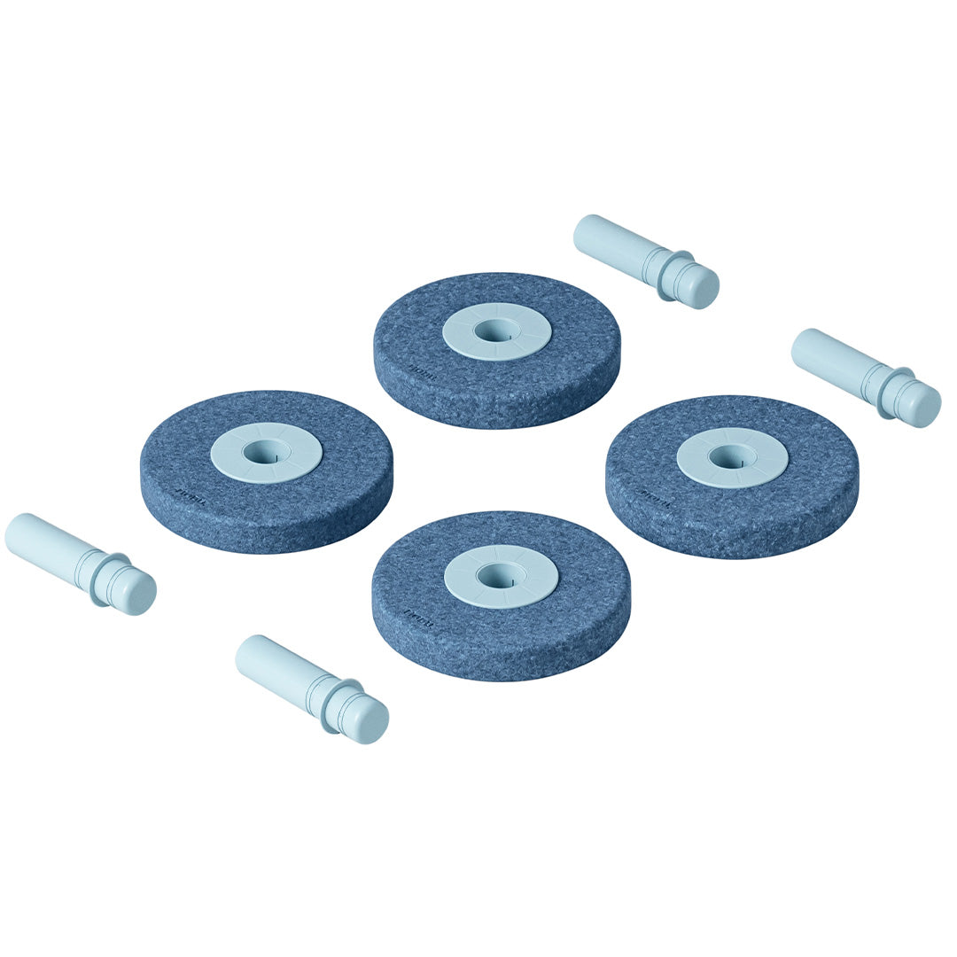 modu wielen - hemelsblauw - 4st | M-WNP-4XF-DB-SB | 