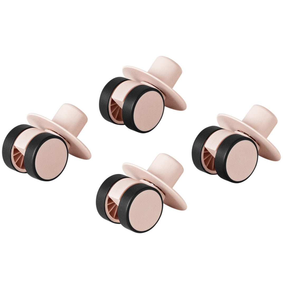 modu wielen 360° - lichtroze - 4st | M-WNP-4XS-NA-SR | 