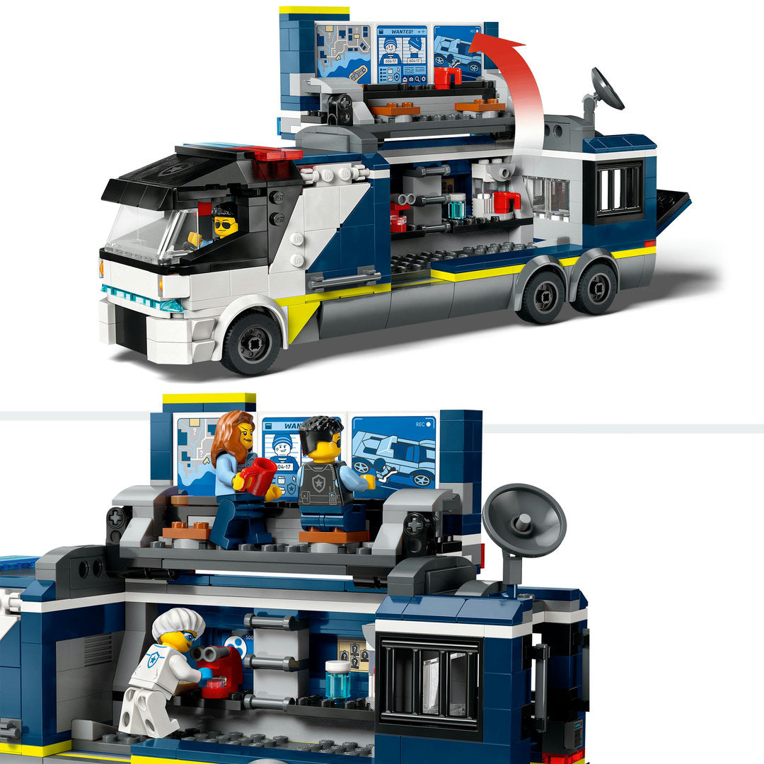 LEGO city politielaboratorium in truck