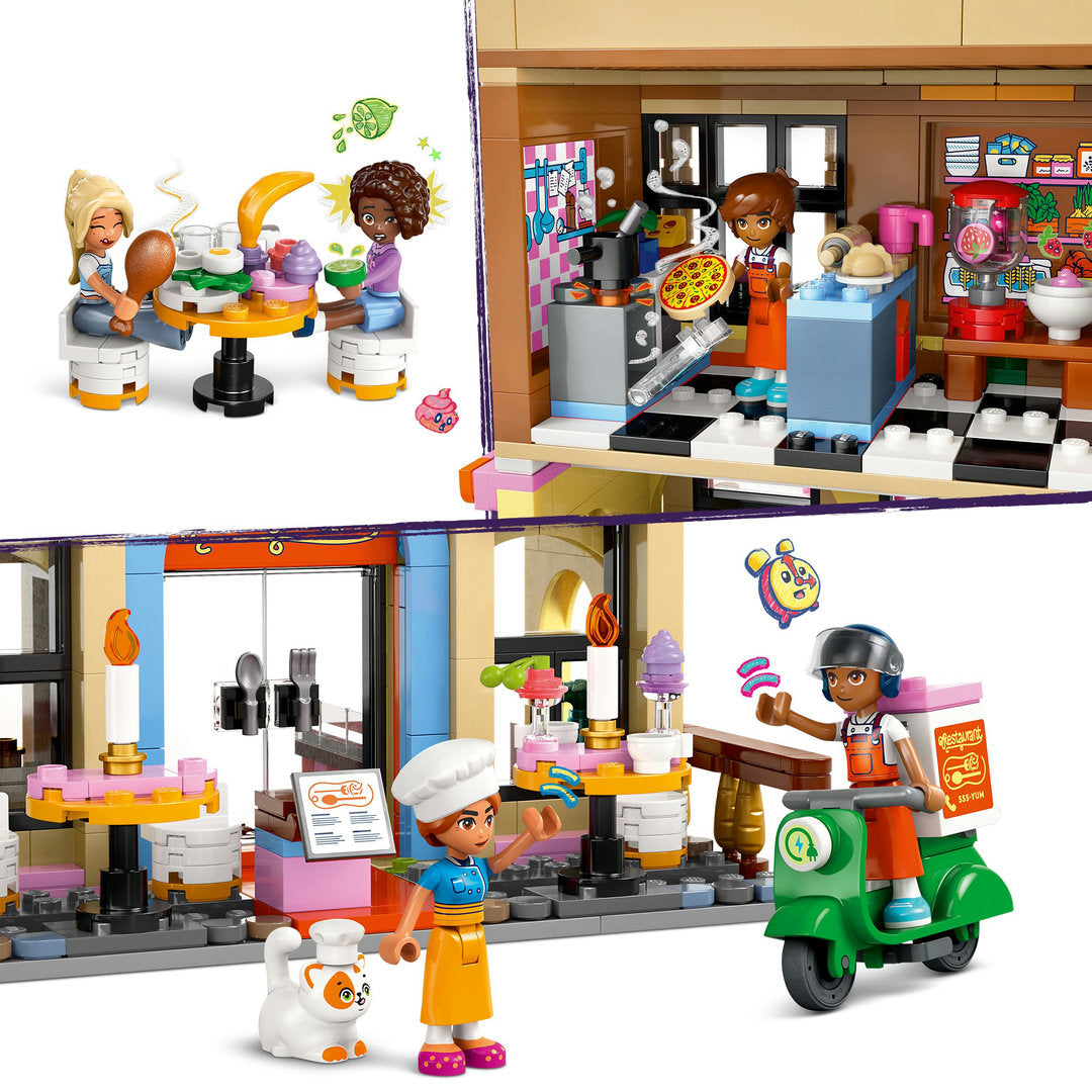LEGO friends restaurant en kookschool