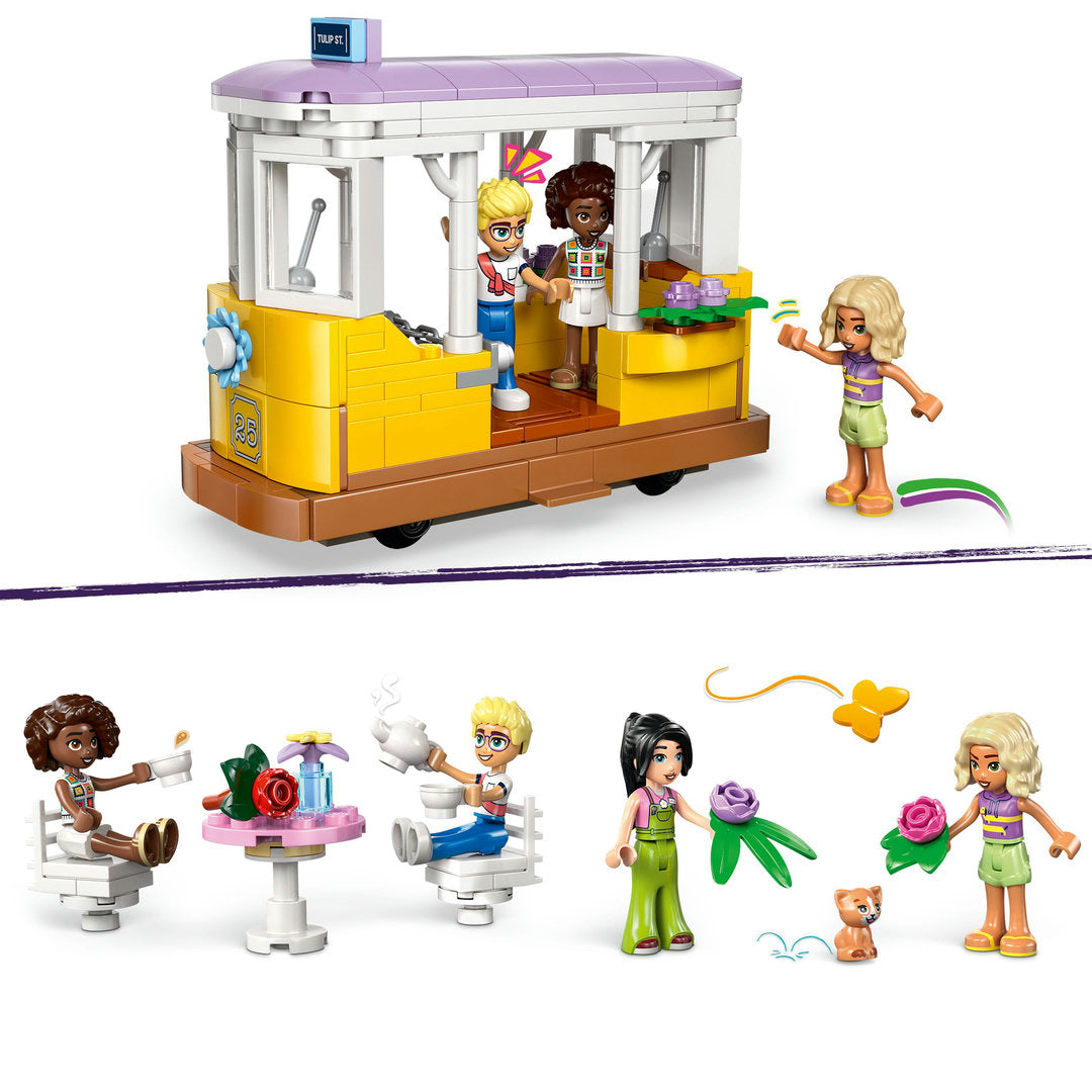 LEGO friends plantencafé en bloemenwinkel bouwset