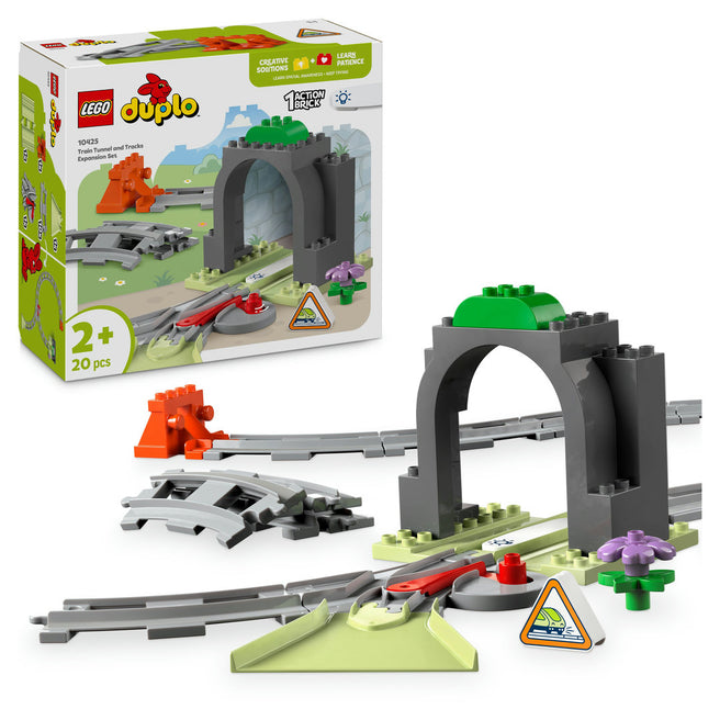 LEGO DUPLO stad treintunnel en rails uitbreidingsset
