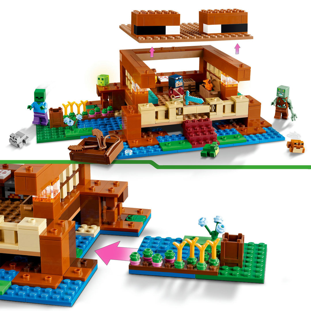 LEGO minecraft het kikkerhuis