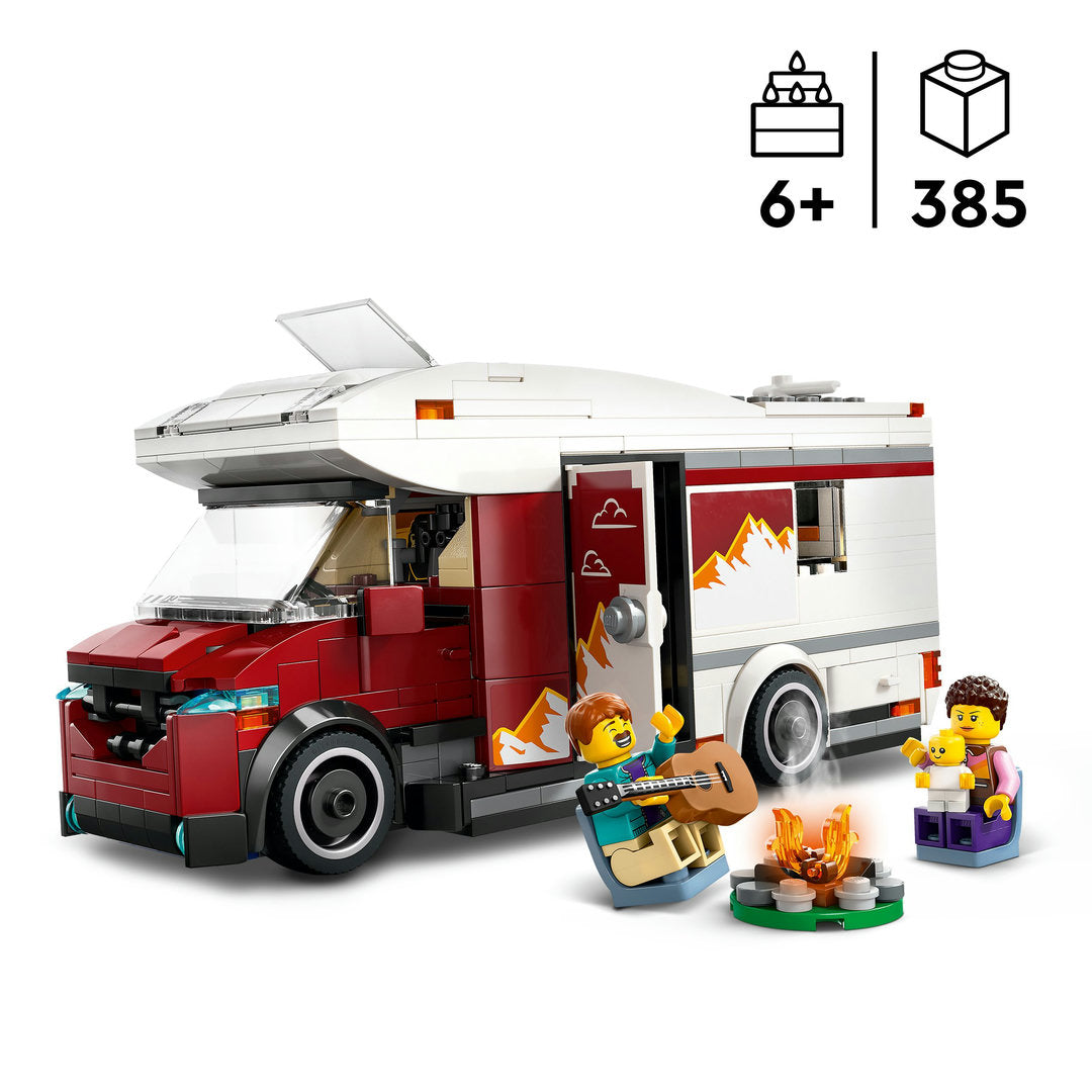 LEGO city avontuurlijke camper voertuigset