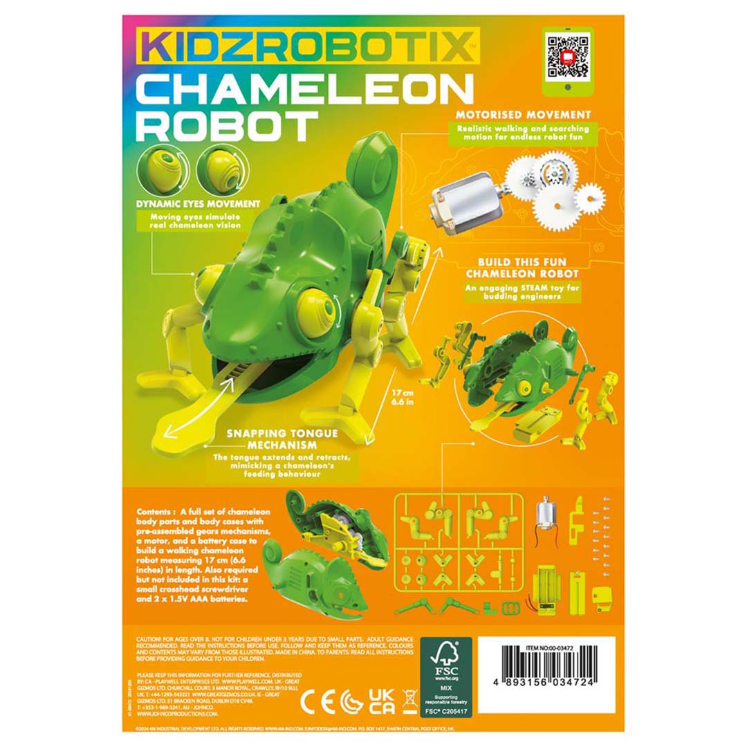 4m bouwset kidzrobotix - kameleon cyborg | 5603472 | 5