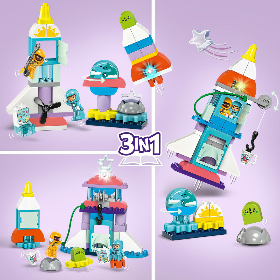 LEGO DUPLO 3-in-1 ruimteavontuur