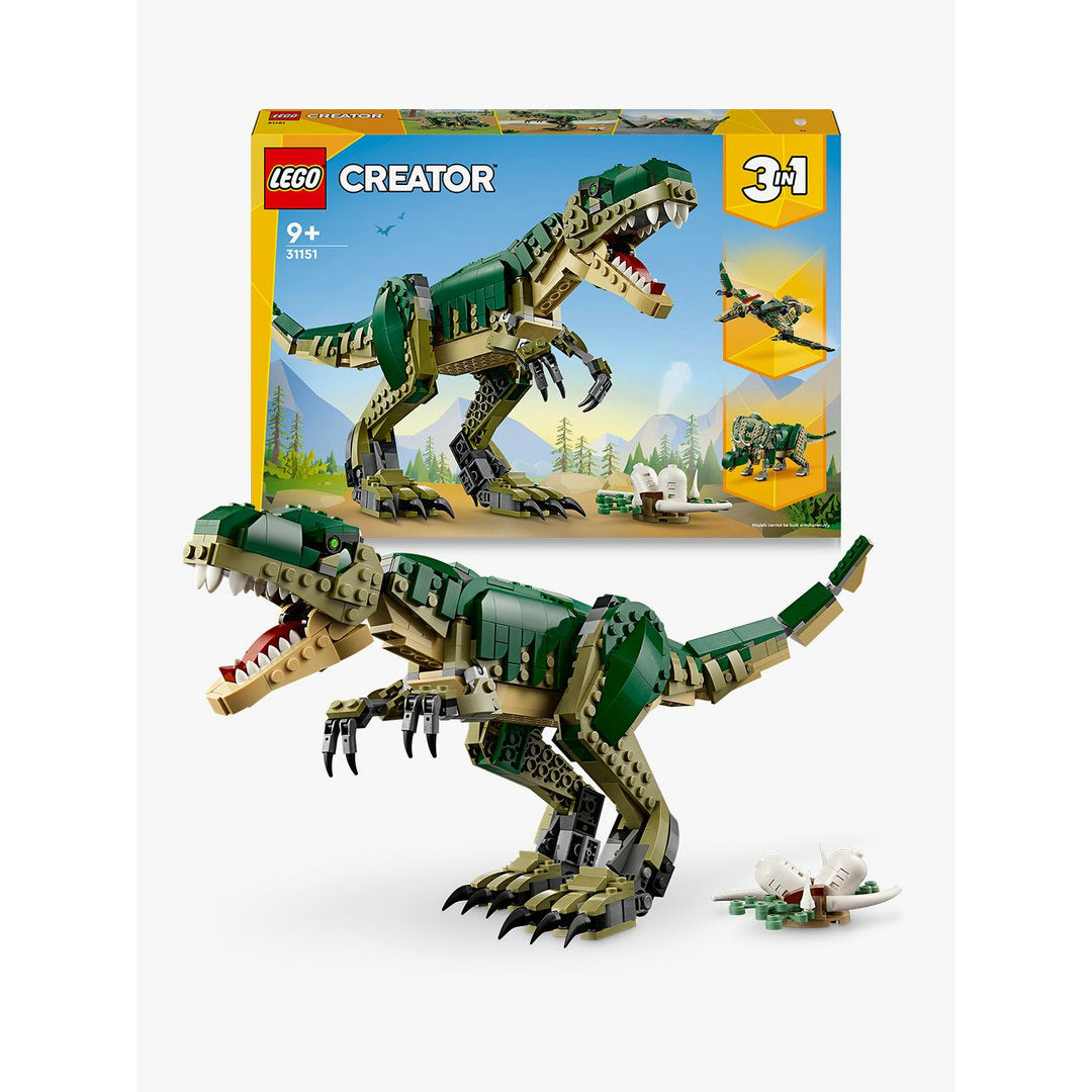 LEGO creator 3-in-1 t. rex dinosaurus