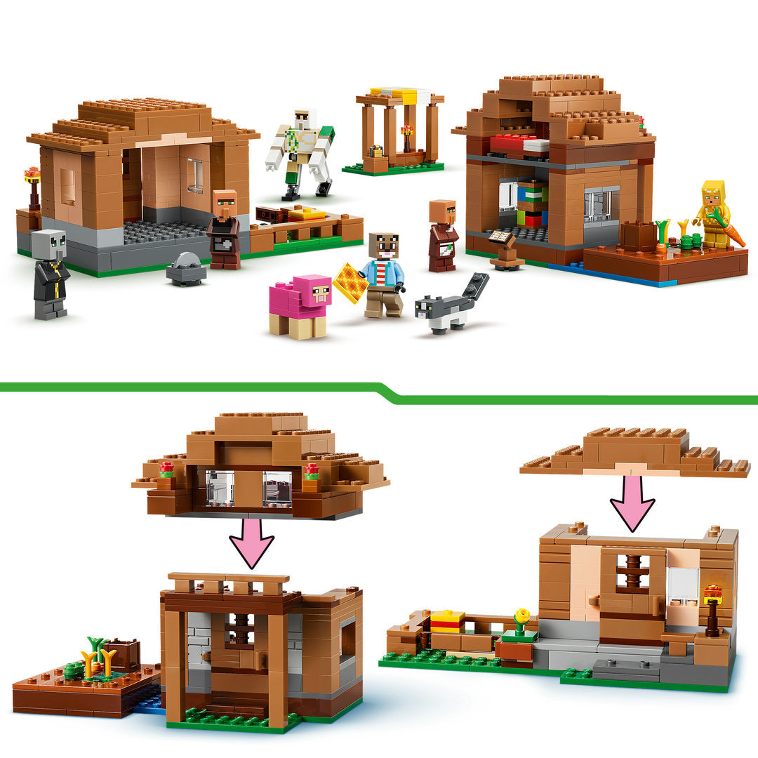 lego minecraft oproeper dorpsaanval | 21596 | 2