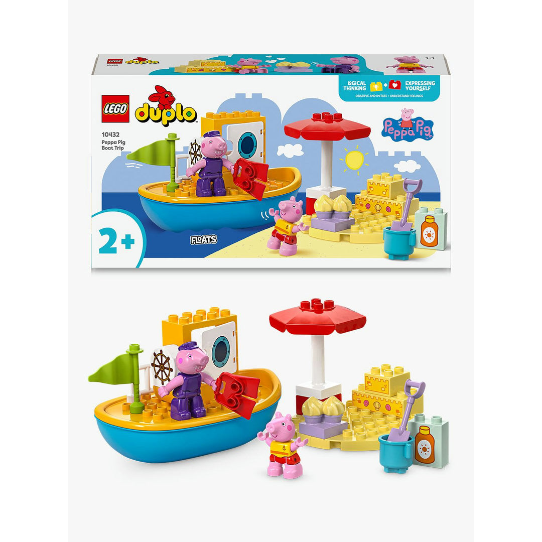LEGO DUPLO peppa big bootreis speelset