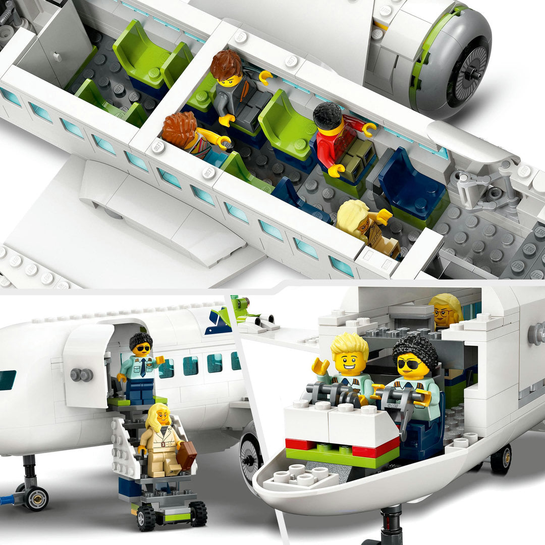 LEGO city passagiersvliegtuig  bouw- en speelset (930 onderdelen)
