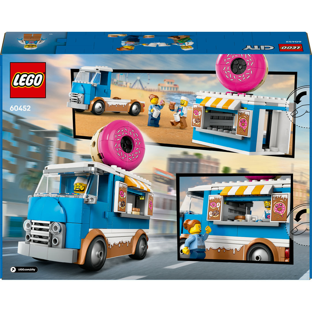 LEGO city donuttruck voor kinderen vanaf 5 jaar