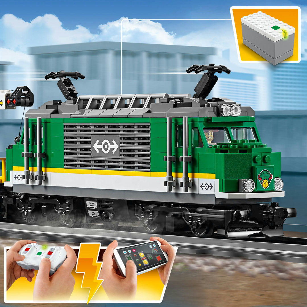 LEGO city vrachttrein   voor kinderen