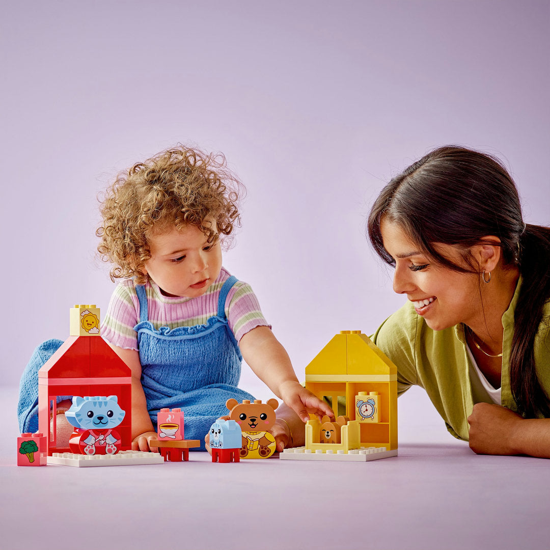LEGO DUPLO mijn eerste dagelijkse gewoontes – eten en slapen