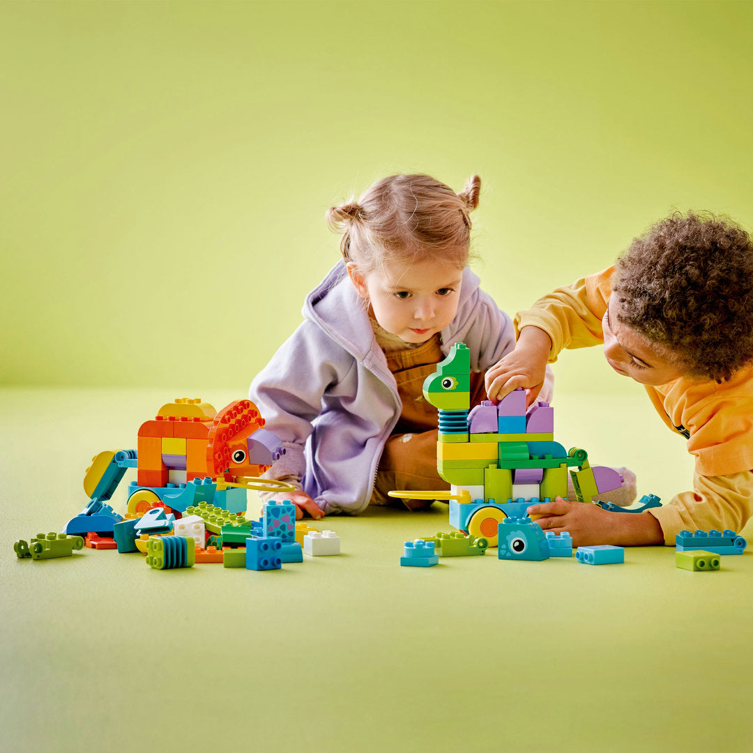 LEGO DUPLO stad 3-in-1 dinosaurussen op wielen