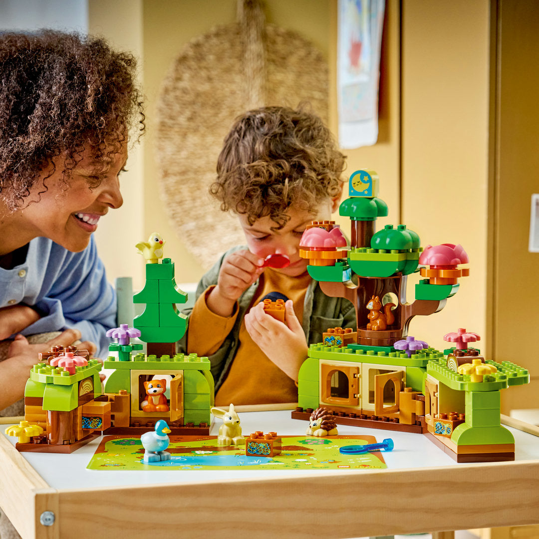 lego duplo ontdekkingsbos met wilde dieren | 10480 | 4