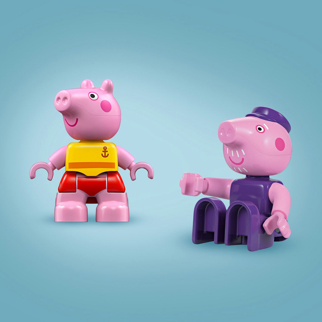 LEGO DUPLO peppa big bootreis speelset