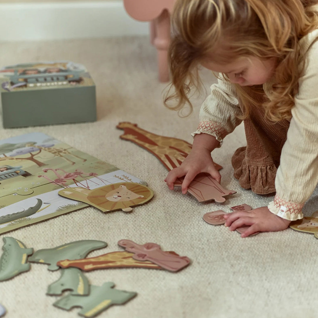 LD7450 | little dutch puzzel safari friends - 6st | 3