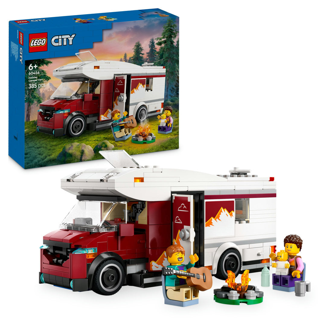 LEGO city avontuurlijke camper voertuigset
