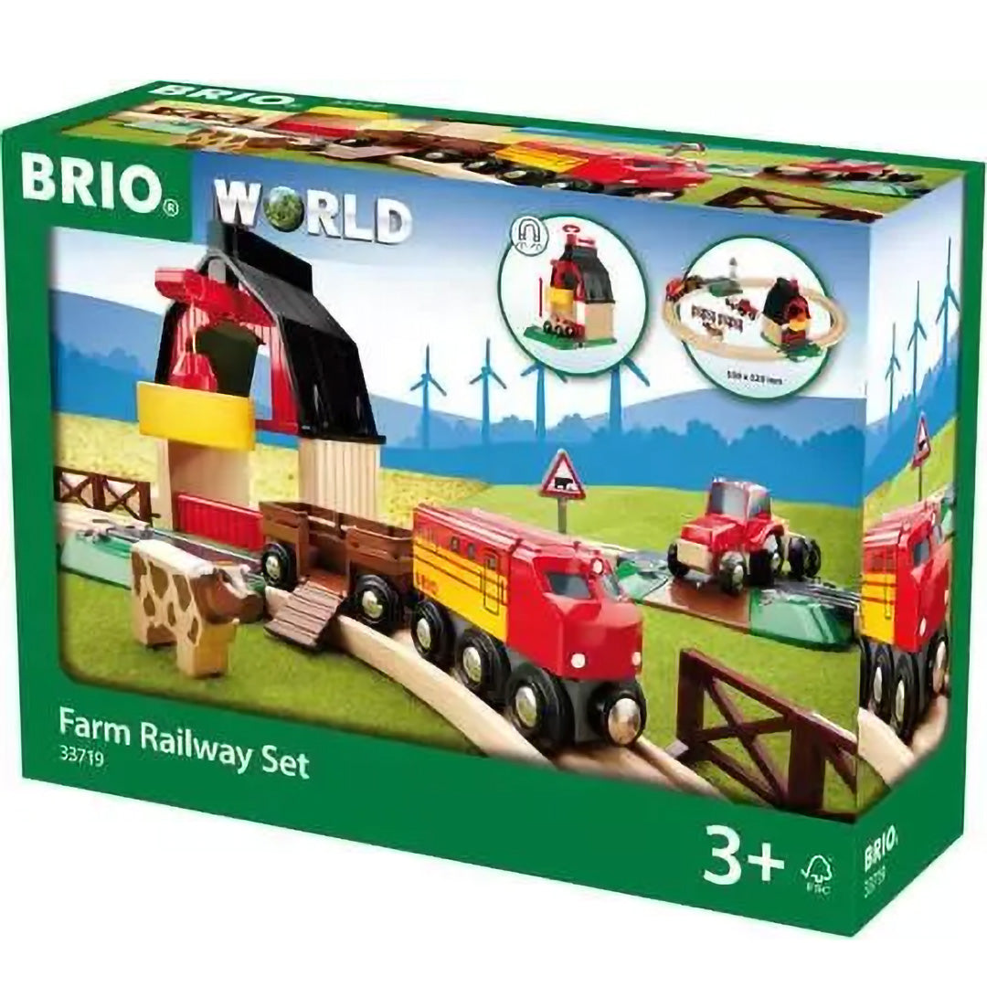 brio treinbaan - boerderij - 20-delig