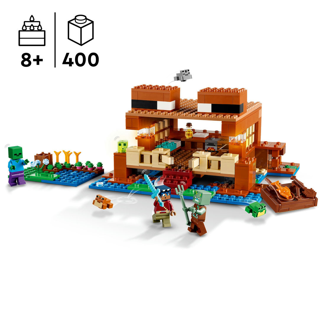 LEGO minecraft het kikkerhuis