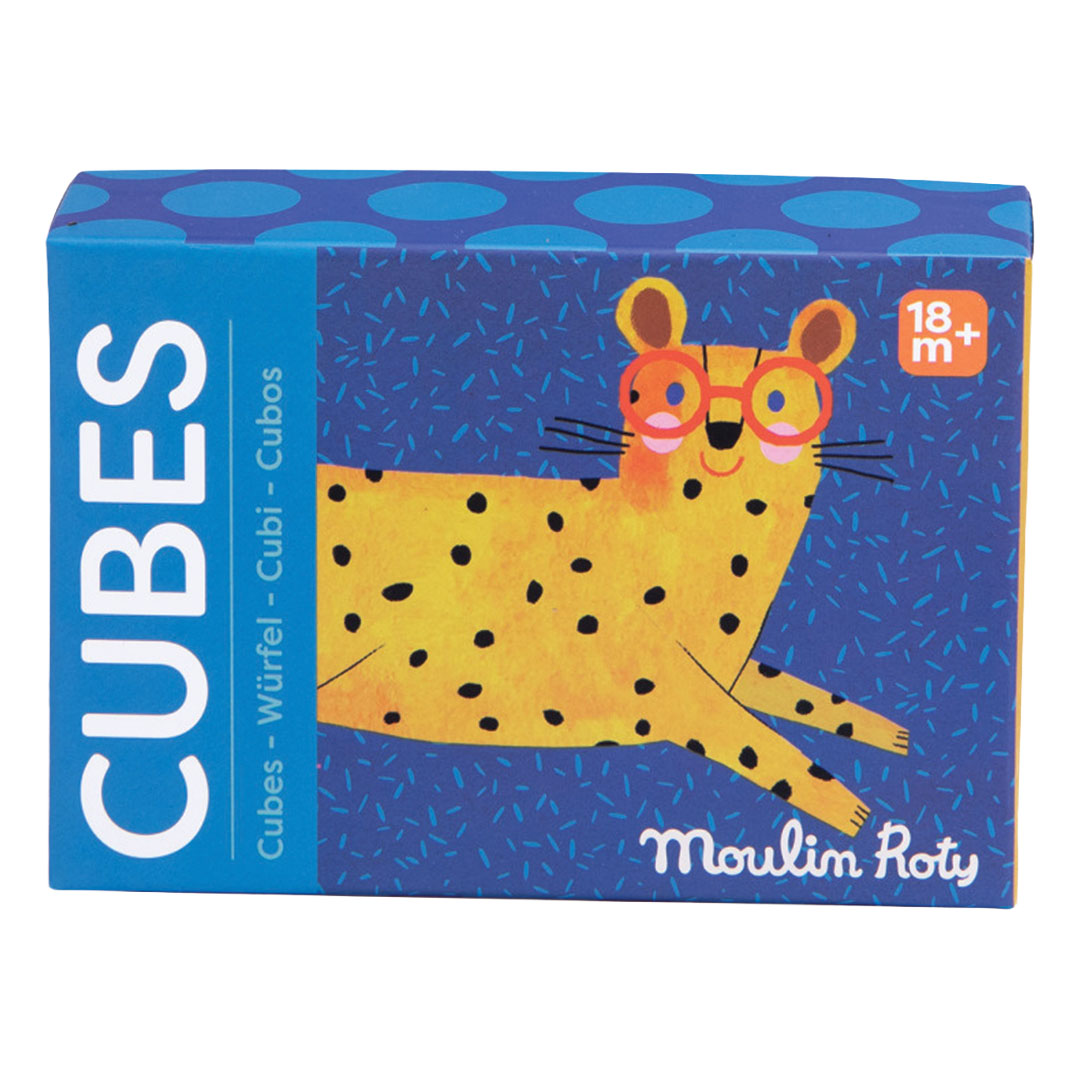 moulin roty blokkenpuzzel  les toupitis - dieren - 6st | 679105 | 7