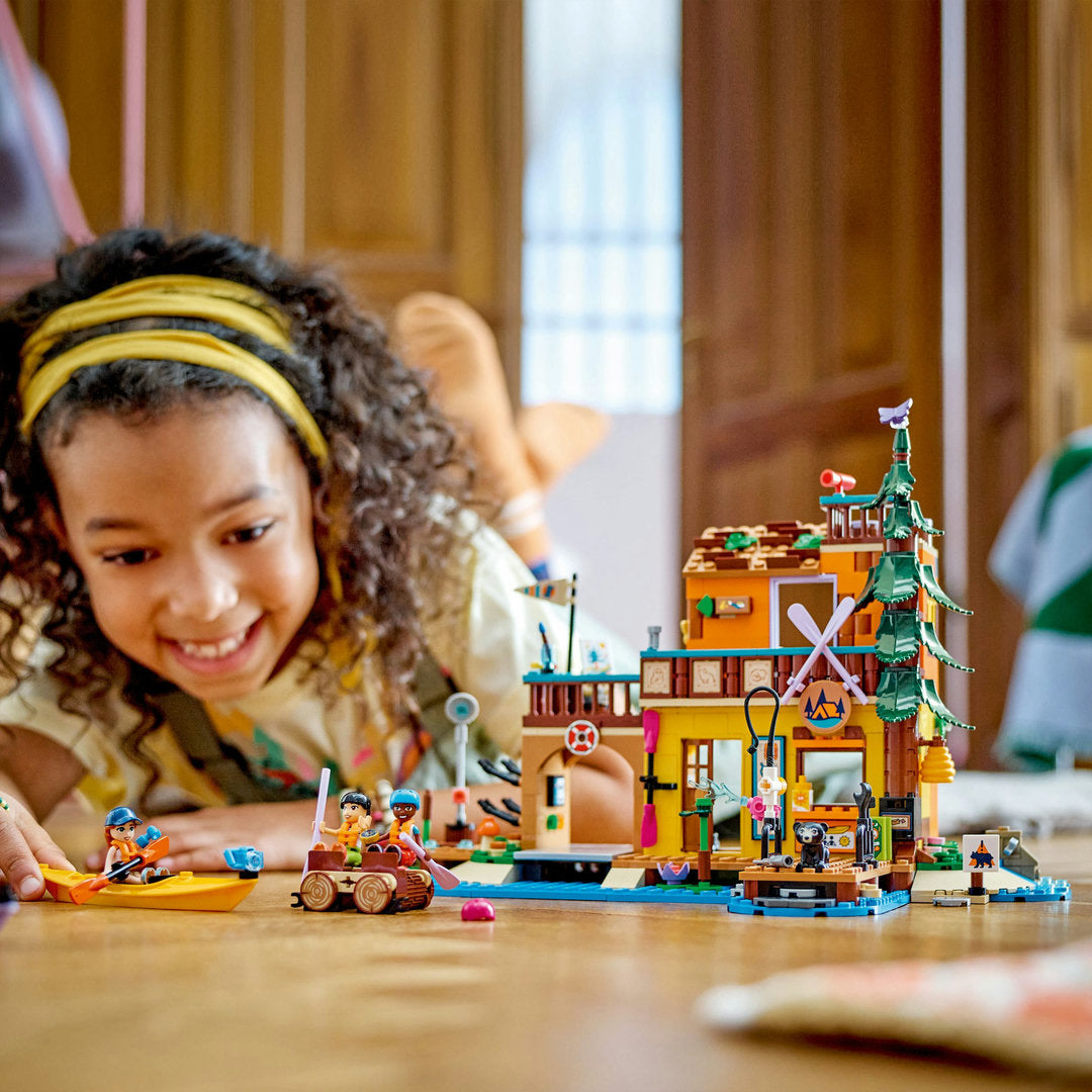 LEGO friends avonturenkamp watersporten bouw