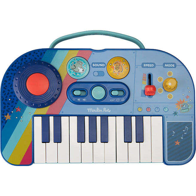 moulin roty piano keyboard puce & pilou | 684095 | 