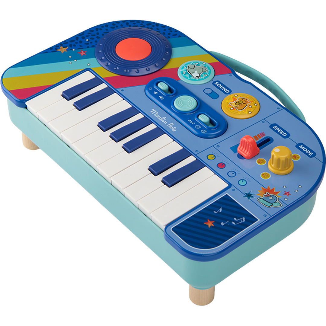 moulin roty piano keyboard puce & pilou | 684095 | 2