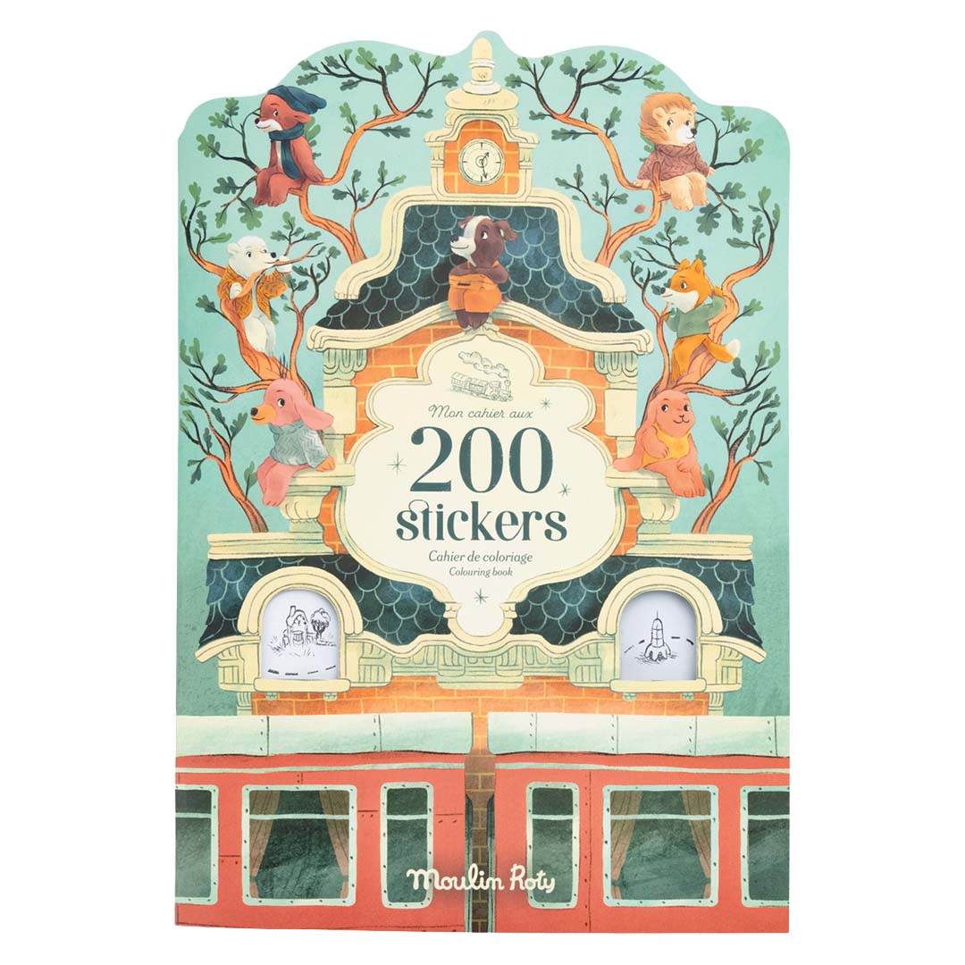 moulin roty stickerboek la bande à jojo - 200st | 690185 | 1
