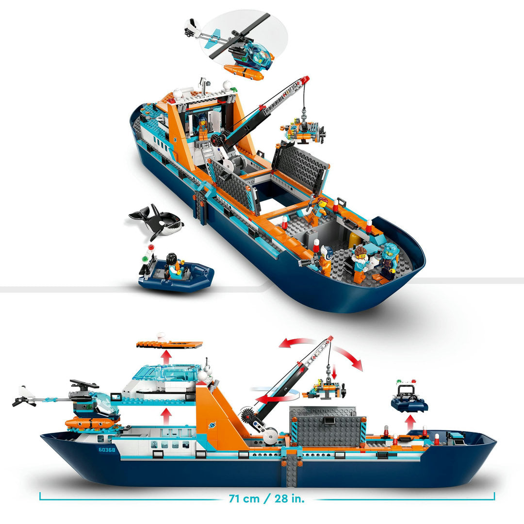 LEGO city poolonderzoeksschip  bouw- en speelset (815 onderdelen)