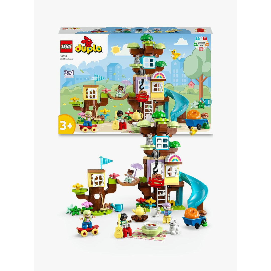 LEGO DUPLO 3-in-1 boomhut (126 onderdelen)