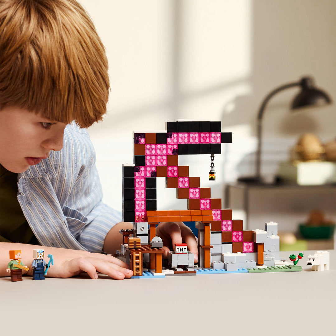 LEGO minecraft de pikhouweelmijn gaming