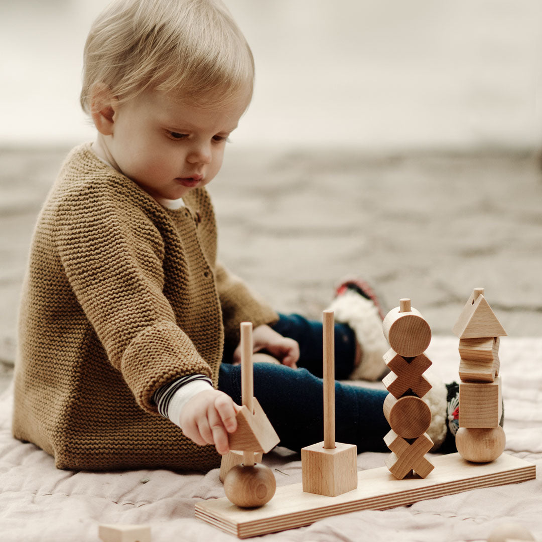 wooden story stapeltorens XL - naturel | WS75 | 3