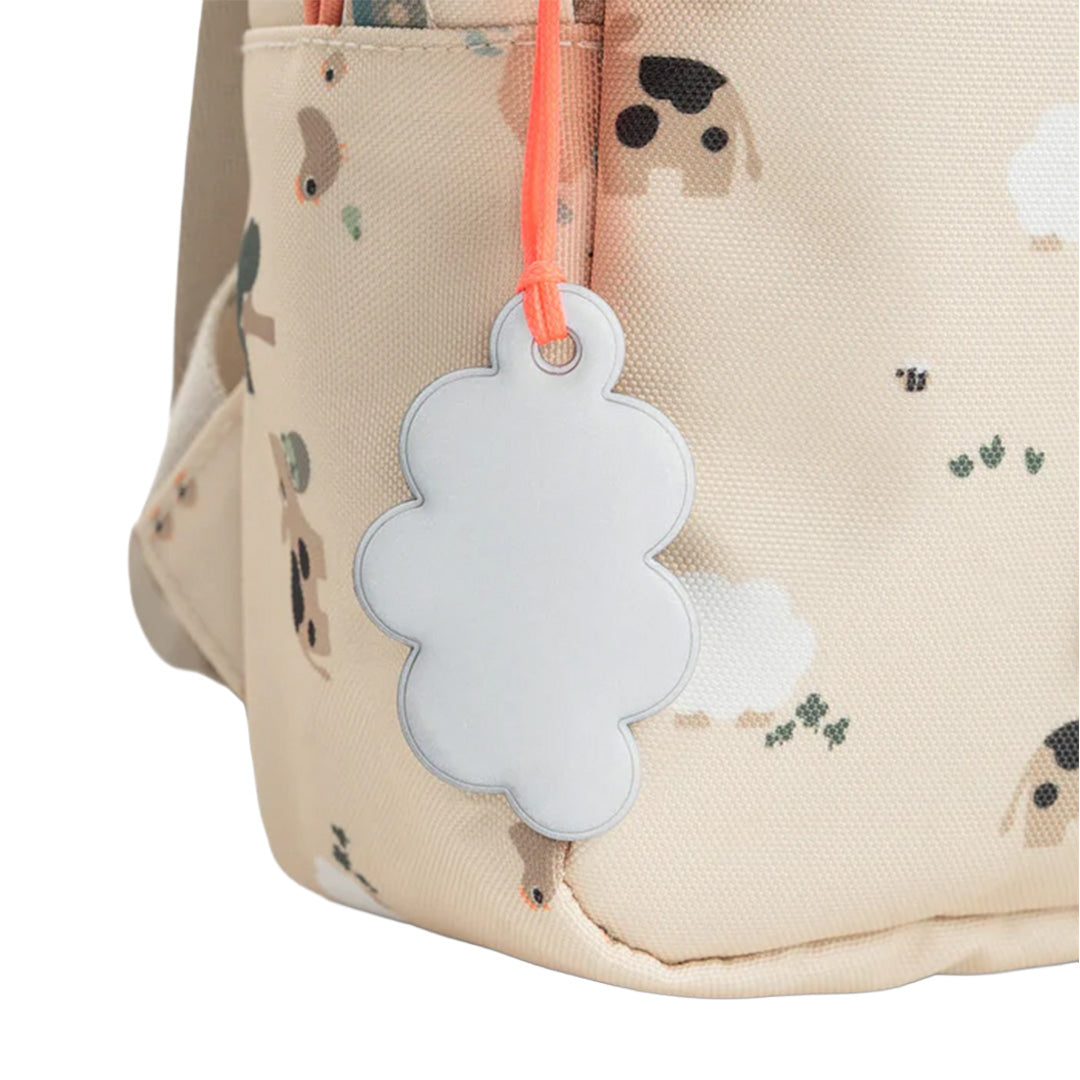 done by deer peuterrugzak tiny farm - sand - 26 cm | 7063999 | 6