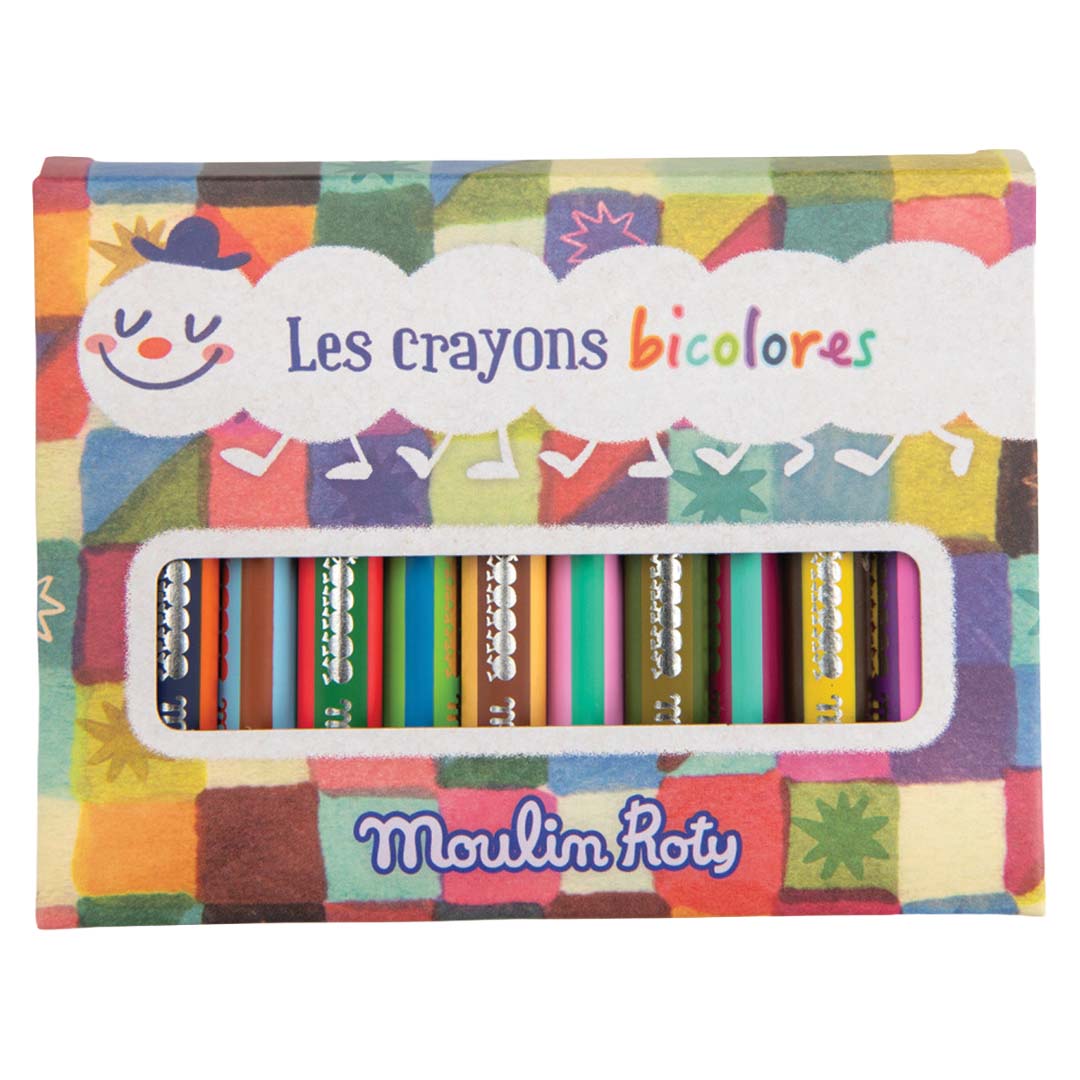 moulin roty kleurpotloden les petites merveilles - meerkleurige - 12st | 711441 | 1