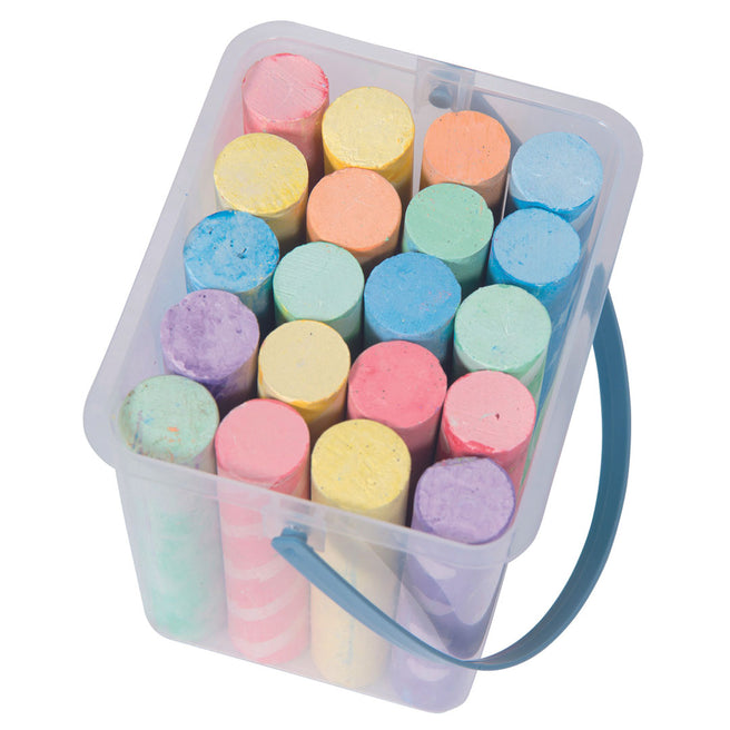 moulin roty stoepkrijt 6 kleuren - 20st | 713135 | 1