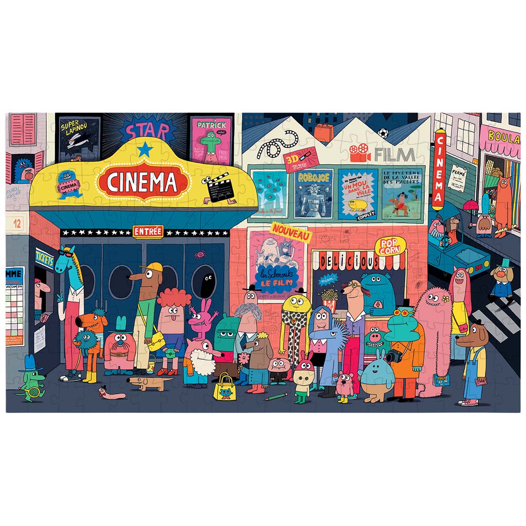moulin roty puzzel les schmouks - le film - 200st | ROTY716441 | 2