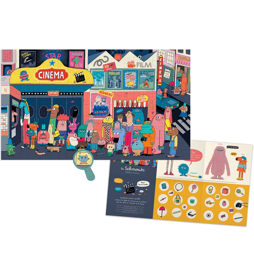 moulin roty puzzel les schmouks - le film - 200st | ROTY716441 | 3