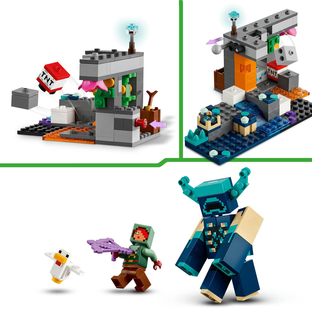 LEGO minecraft de ontmoeting met de opzichter