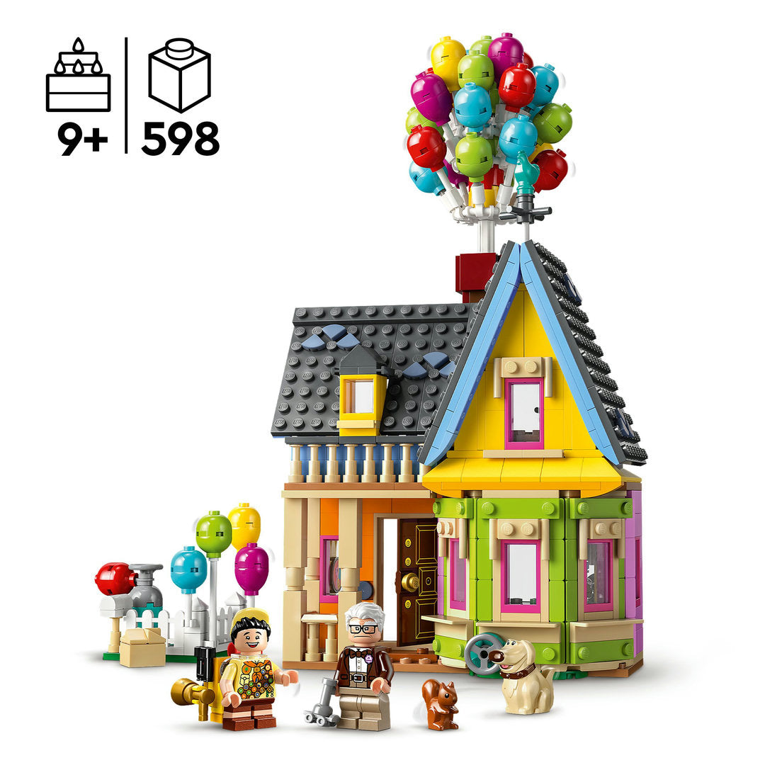 LEGO  disney en pixar huis uit de film 'up'  bouw- en speelset (598 onderdelen)