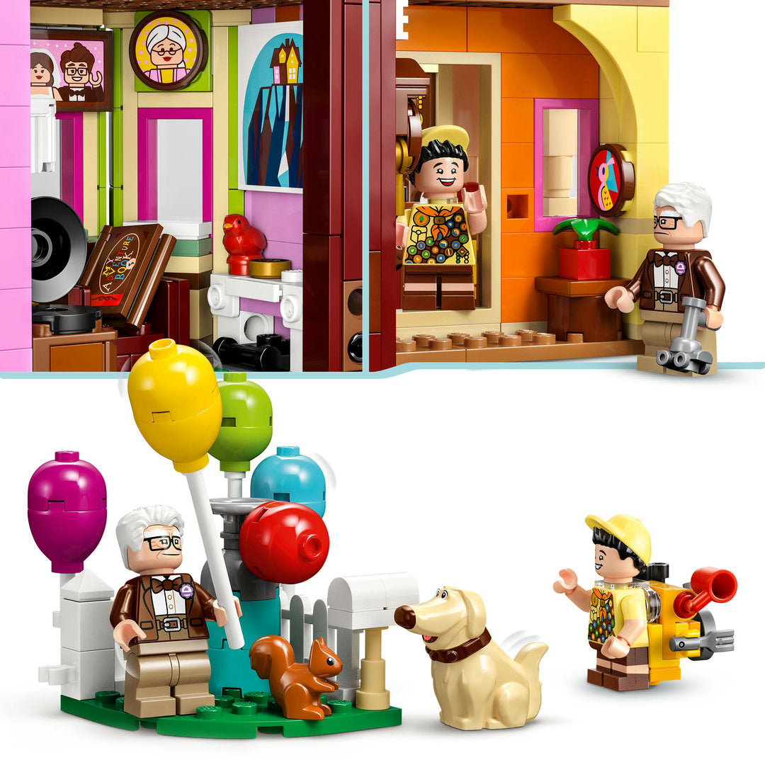 LEGO  disney en pixar huis uit de film 'up'  bouw- en speelset (598 onderdelen)