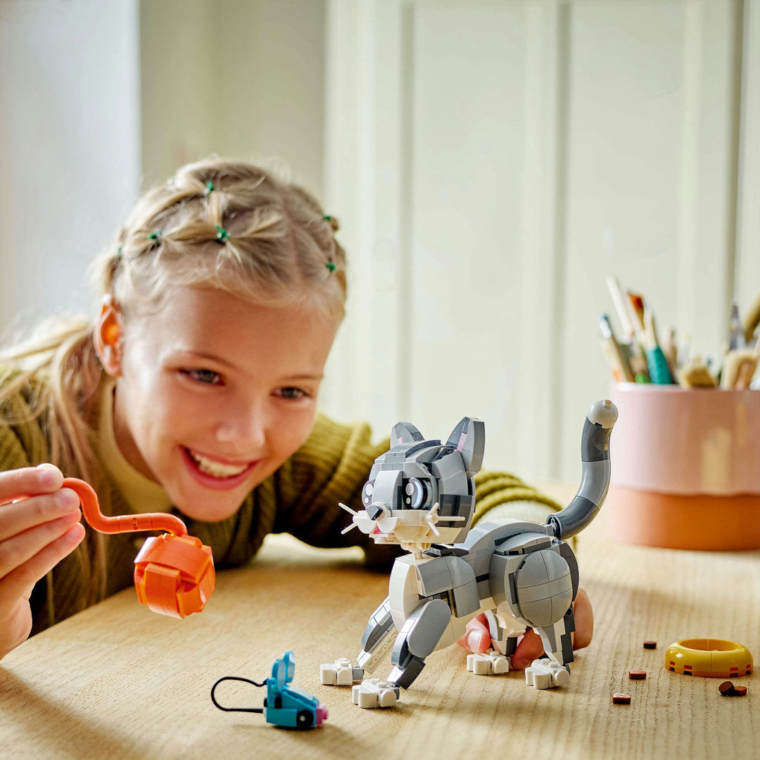 LEGO creator 3-in-1 speelse kat dierenspeelset