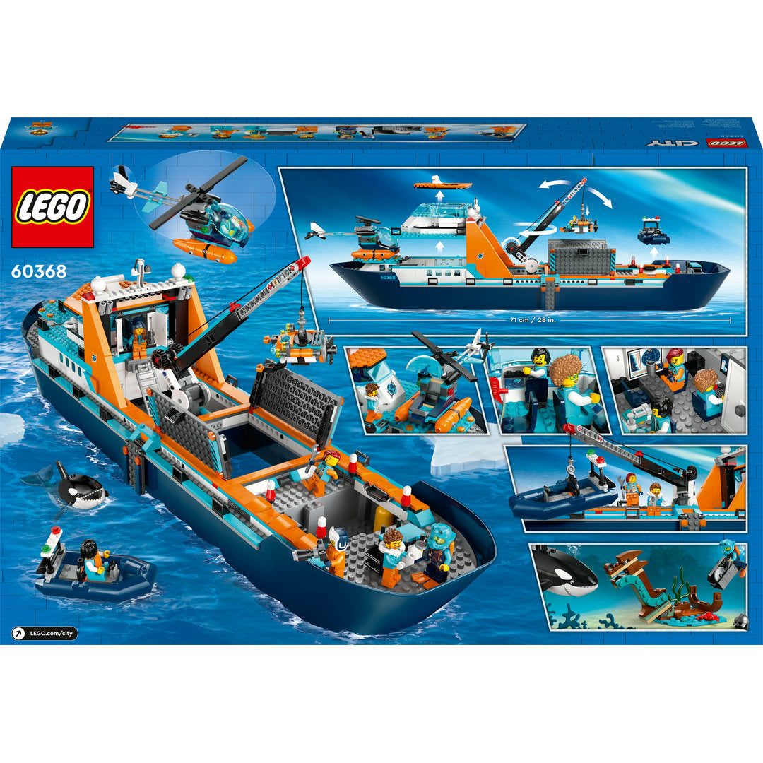 LEGO city poolonderzoeksschip  bouw- en speelset (815 onderdelen)