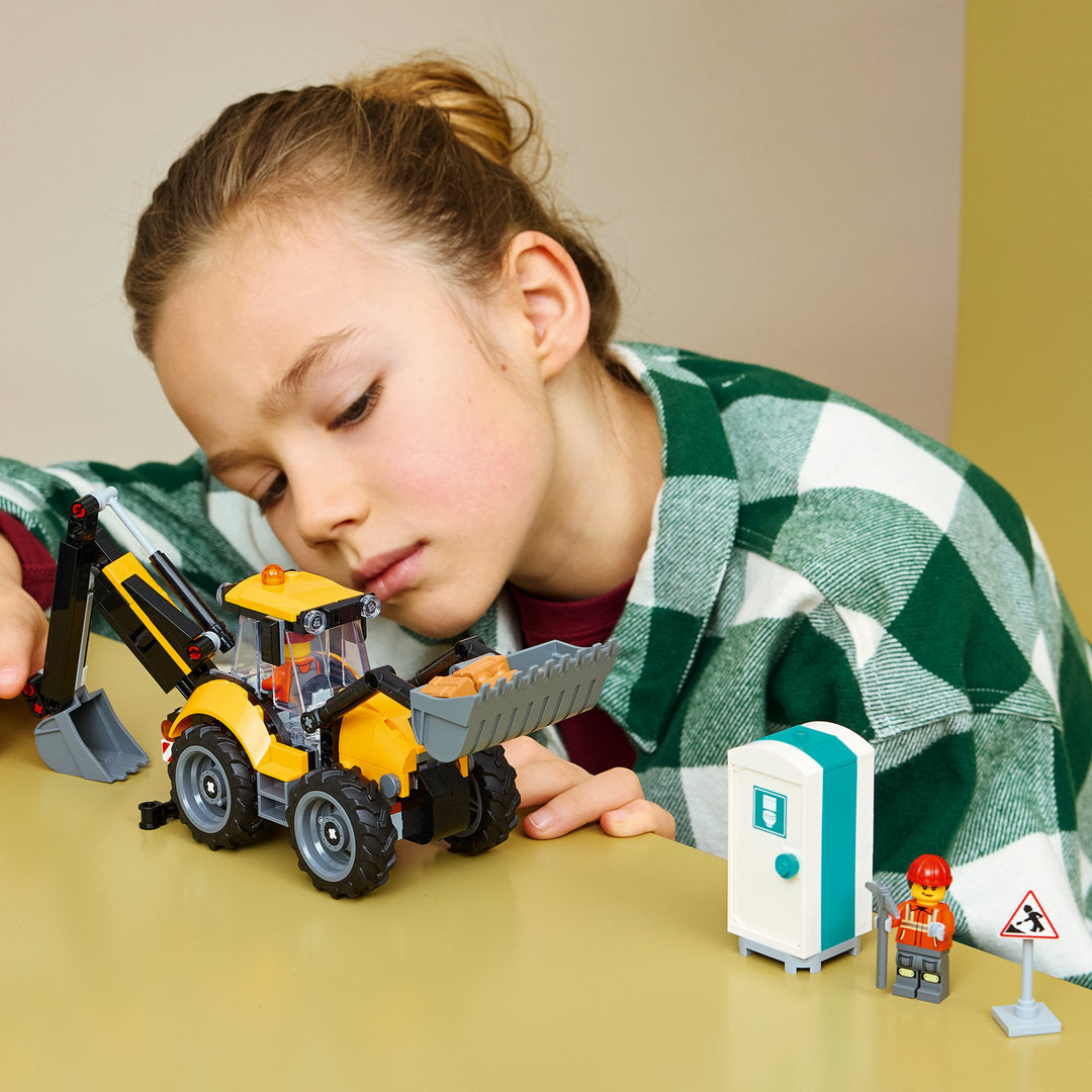 lego city gele graaflaadmachine | 60480 | 4