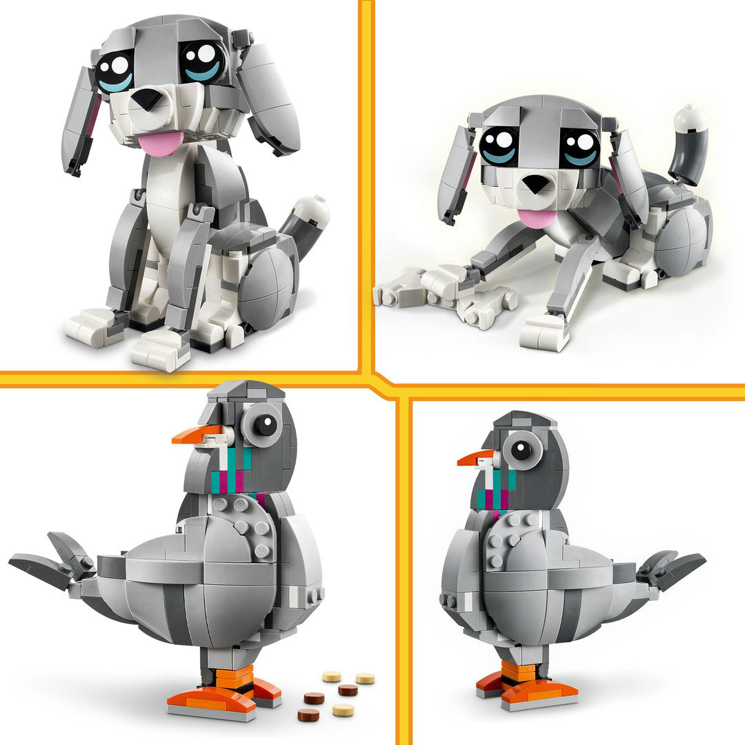LEGO creator 3-in-1 speelse kat dierenspeelset