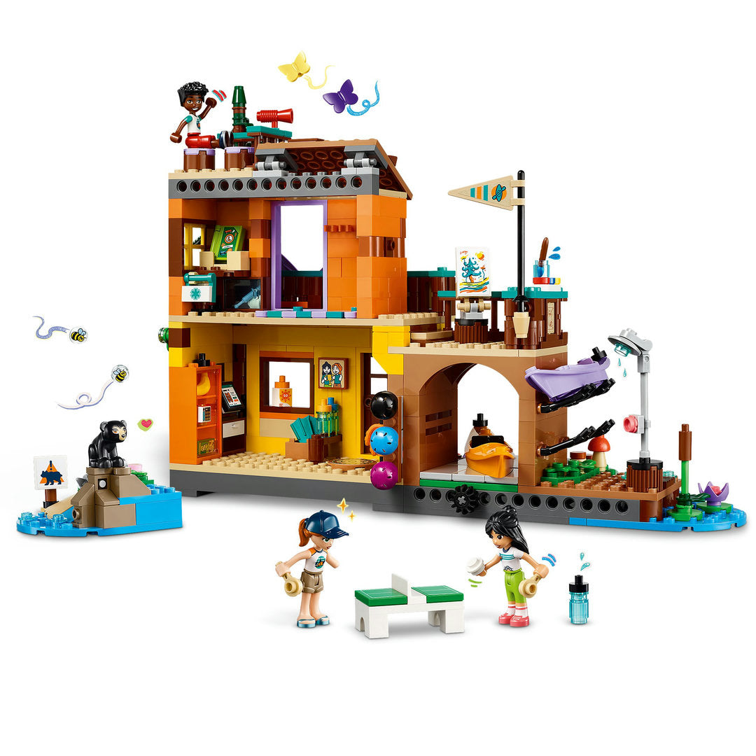 LEGO friends avonturenkamp watersporten bouw