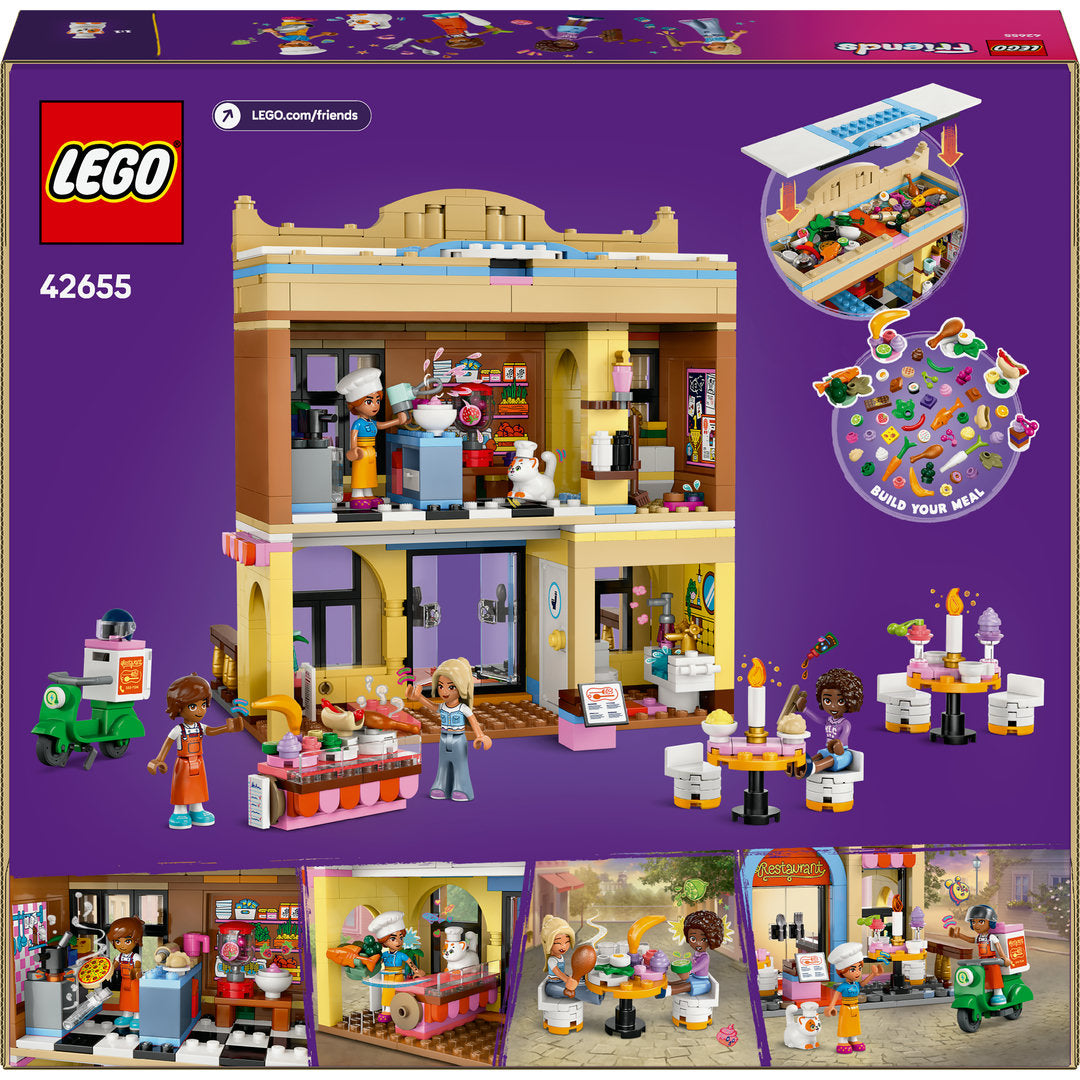 LEGO friends restaurant en kookschool
