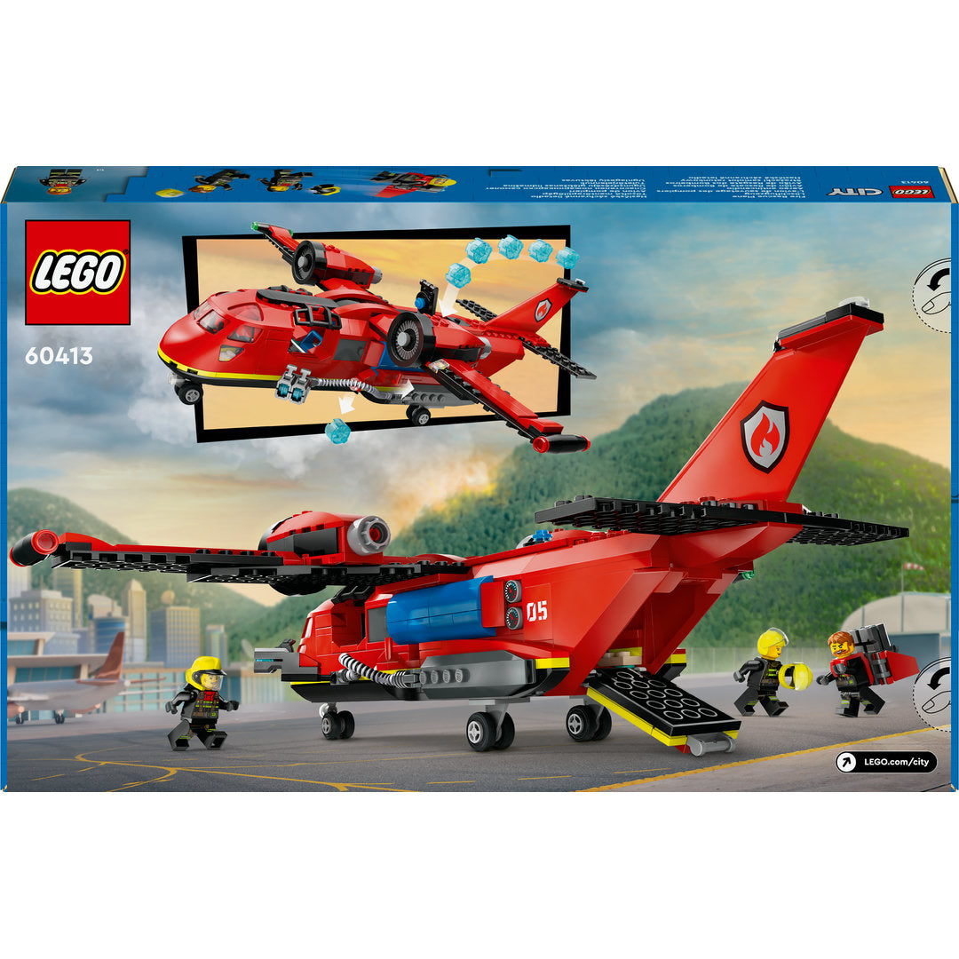 LEGO city brandweervliegtuig bouw- en speelset